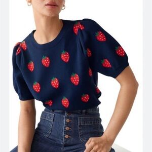 &Other Stories Strawberry Sweater